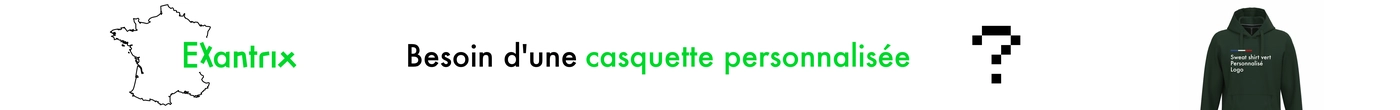 Casquettes personnalisées sur mesure