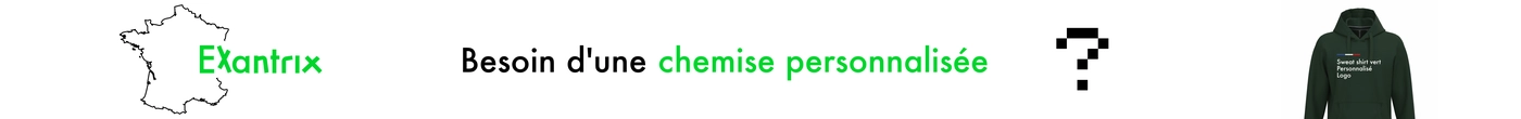 Chemises personnalisées professionnelles avec logo