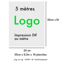 Solution 5 mètres Dtf ou 10 planches