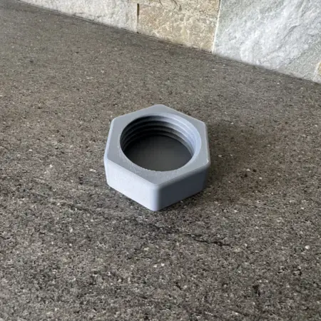 Bouchon reservoir essence tondeuse en 3d