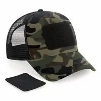 Casquette militaire personnalisée avec patch amovible