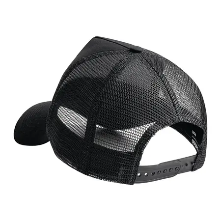 casquette noire trucker sur mesure