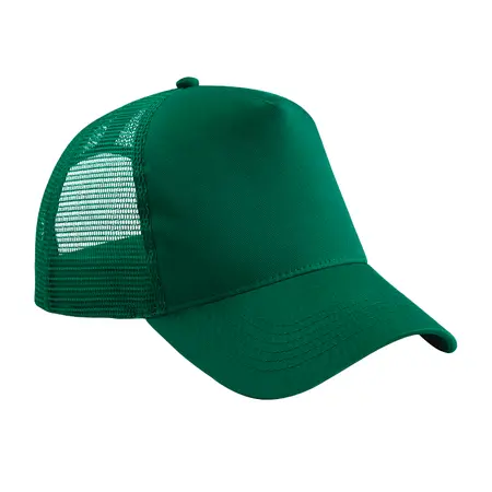 Casquette personnalisée verte trucker