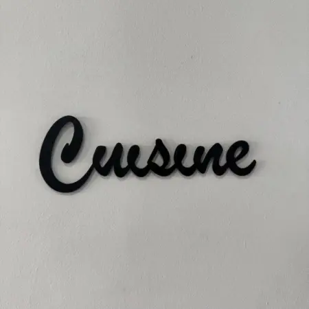 Cuisine en impression 3d murale