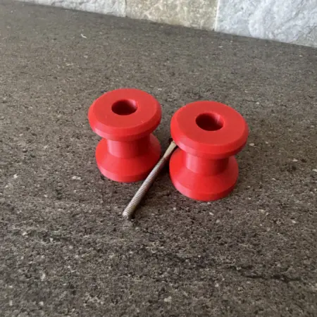 Paire de Diabolos moto en  plastique m10