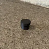 Embout de tube rond diametre 1cm