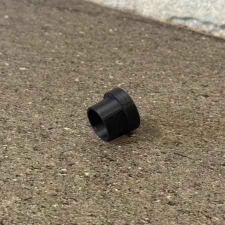 Embout de tube rond diametre 1cm