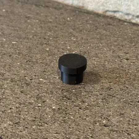 Embout de tube rond en 3d diametre 2cm