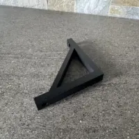 Equerre pour etagere en plastique 3d