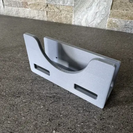 Fixation de meuleuse au mur en 120mm