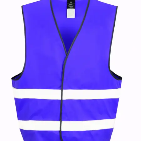 Gilet personnalisé en fluo de sécurité en jaune, orange
