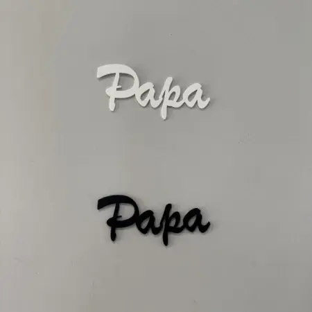 Papa 3d pour porte
