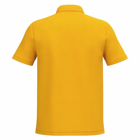 Polo jaune personnalisé homme pour le transport