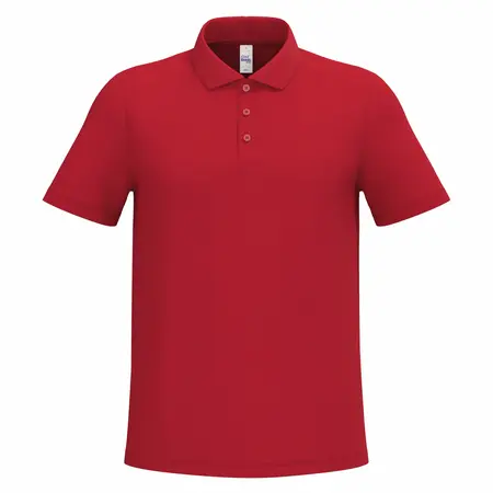 Polo personnalisé rouge homme pour évènement
