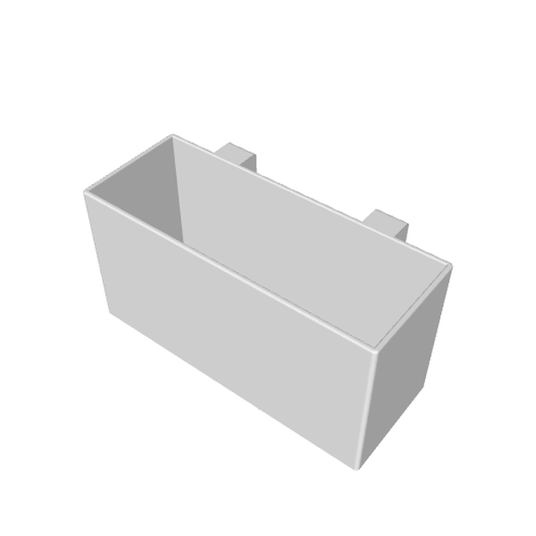 Poubelle de porte pour cabine de camion