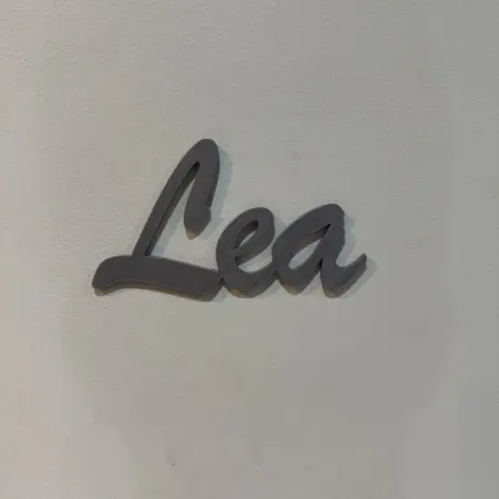 Prénom fille personnalisable en plastique