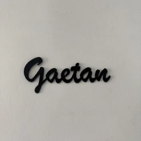 Texte 3d personnalisé