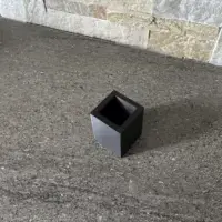 Raccord de tube carré en plastique 3d extérieur