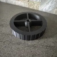 Roue en plastique dentee sur mesure en 3d