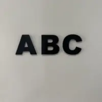 Signaletique de porte 3d personnalisé