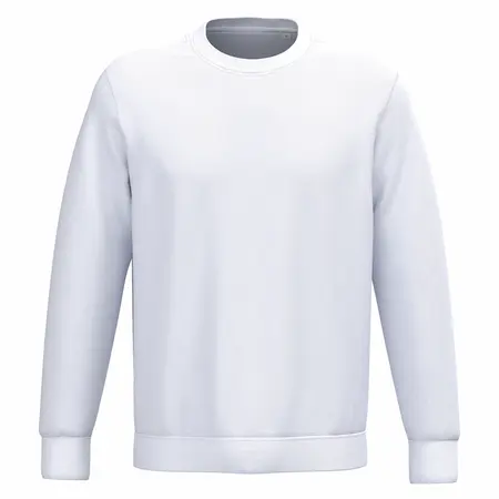 Sweat blanc femme et homme personnalisé, col rond