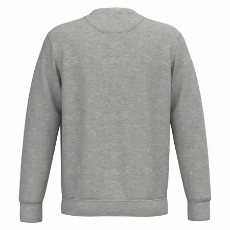 Sweat gris personnalisé femme et homme, pull col rond