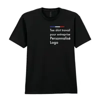 T-shirt de travail avec logo pour entreprise