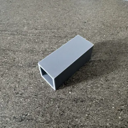 Tuyau rond droit en plastique sur mesure