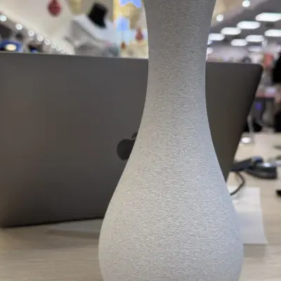 vase élancé rond impression 3d